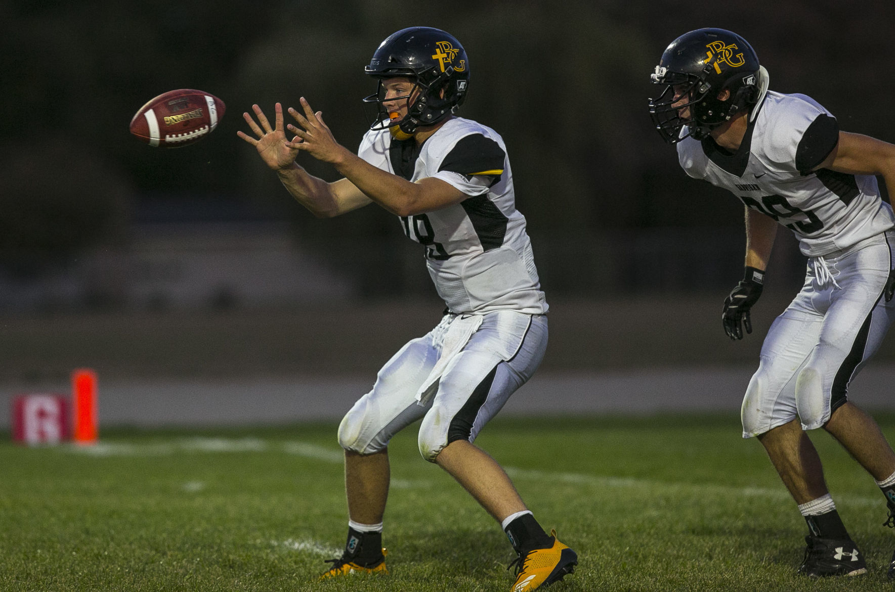 FBall Newman vs. Bishop Garrigan 19